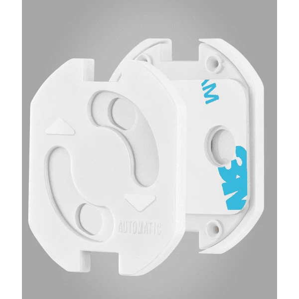 Reer Zelfklevende Contactdoosbeschermers, 20 Stuks Wit - Afbeelding 3