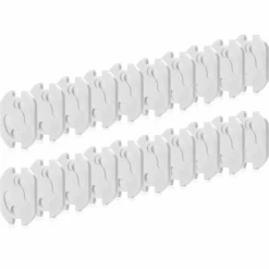 Reer Zelfklevende Contactdoosbeschermers, 20 Stuks Wit