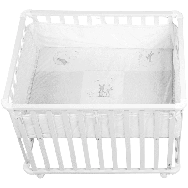 Roba Box 75 X 100 Cm Wit Fox & Bunny - Afbeelding 2