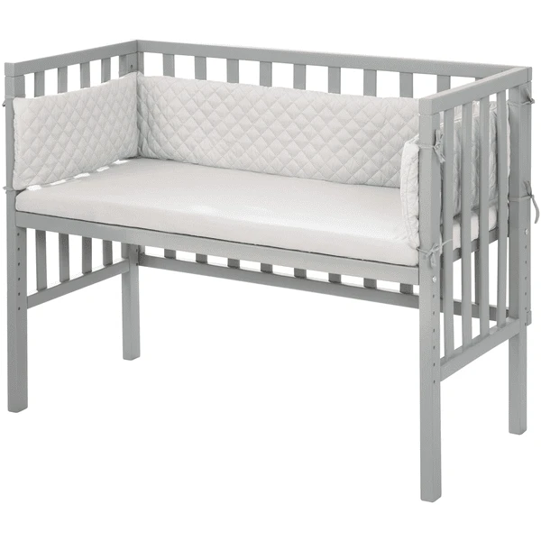 Roba Co-sleeper 2in1 Taupe Style Grijs - Afbeelding 2