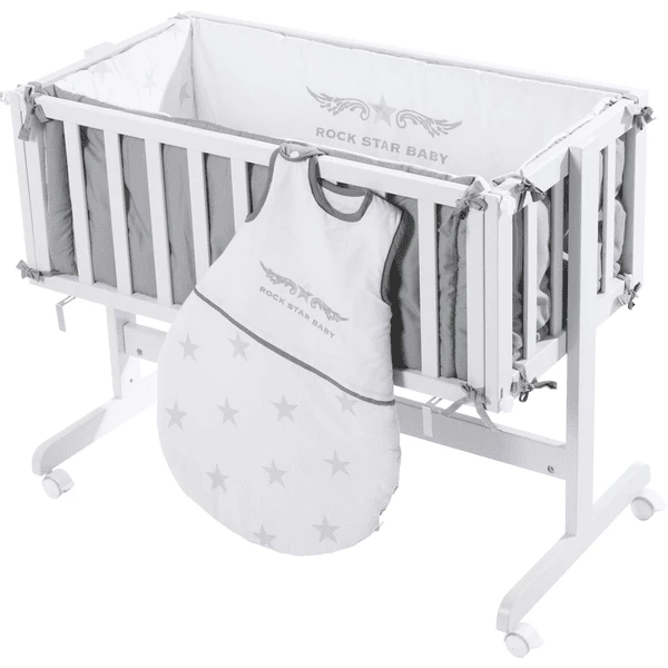 Roba Co-sleeper Wit Rock Star Baby 2