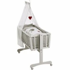 Roba Complete Wiegenset Wit Adam & Uil