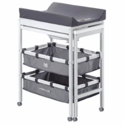 Roba Rock Star Babybadje En Luierwisselset, Grijs