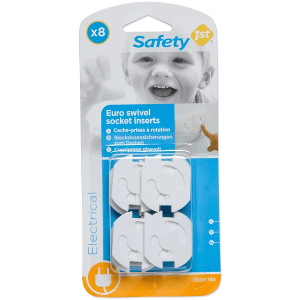 Safety 1st Draaibare Stopcontactbeveiliging 8 Stuks - Afbeelding 2