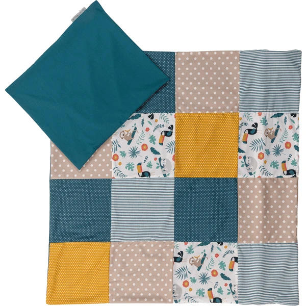 Ullenboom Beddengoedset 80x80 Cm En Kussensloop 35x40 Cm - Jungle - Afbeelding 4