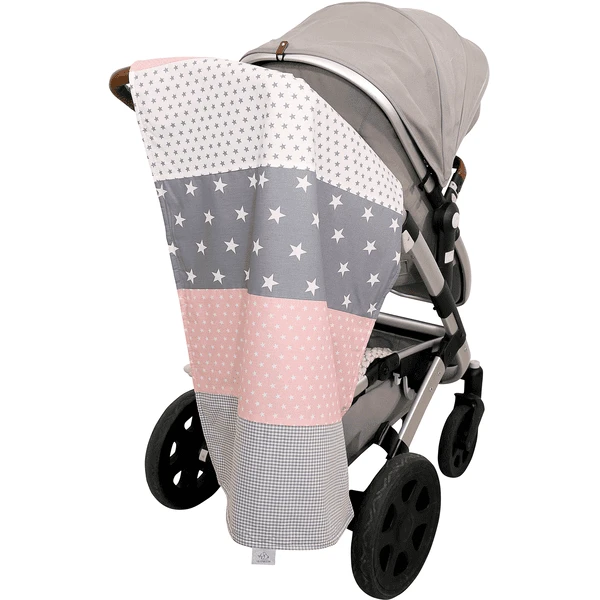 Ullenboom Knuffeldoekje Rosa Grijs 70x100 Cm - Afbeelding 4