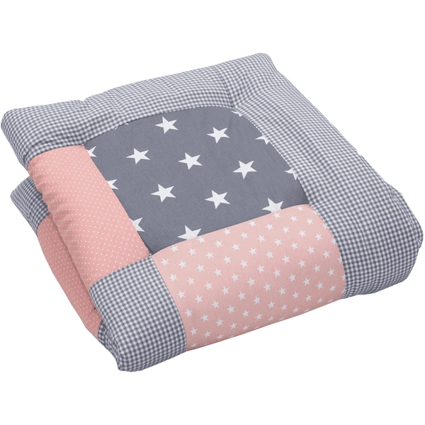 Ullenboom Peuterdeken & Boxkleed 80X80 Cm Roze Grijs - Afbeelding 5