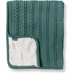 VINTER& BLOOM Knuffeldeken Cuddly Misty Green